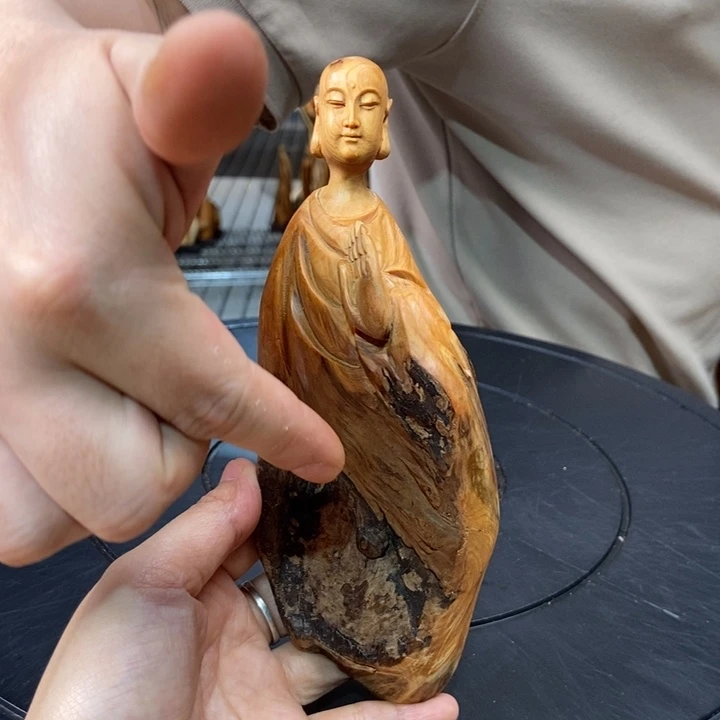 柏木（崖柏）手把件