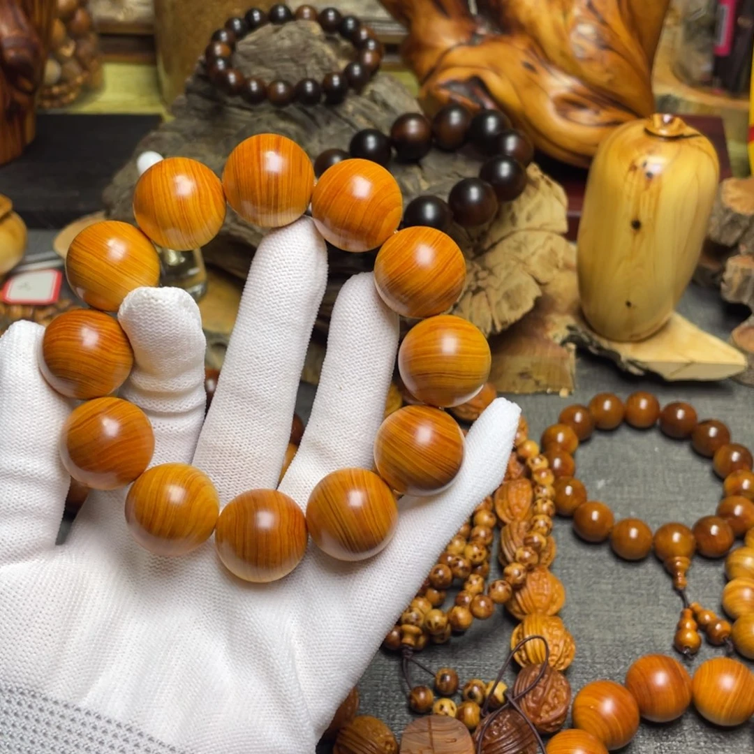 柏木（崖柏）2.0崖窝红骨料蚕丝纹