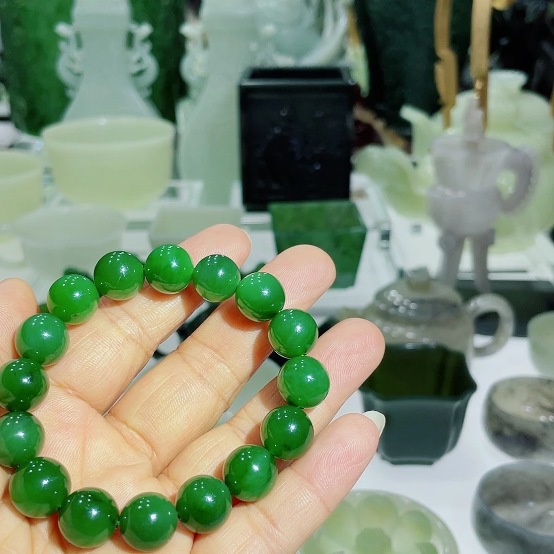 和田玉（碧玉）挂件未镶嵌