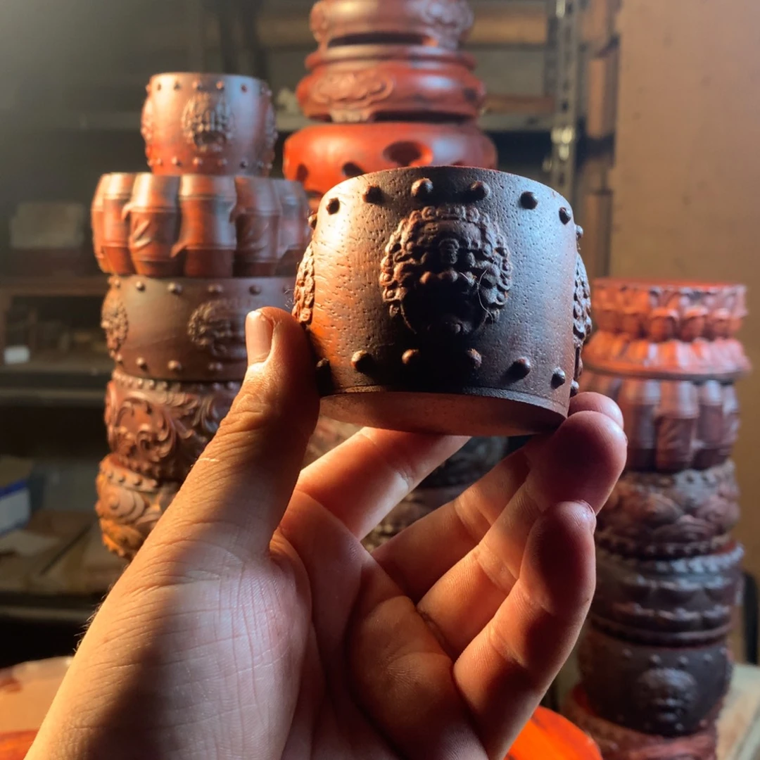 木绍氏紫檀，兽头造型