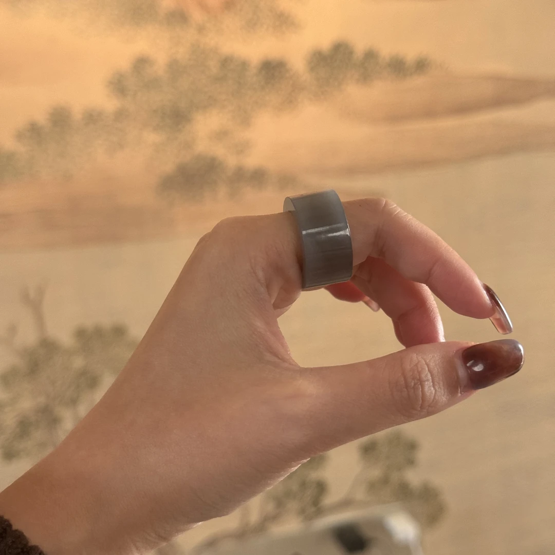 天然和田玉指环-SS25120308（多样性发货）