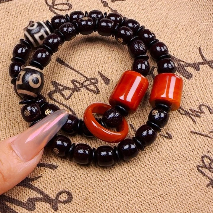 星月菩提吊坠双圈