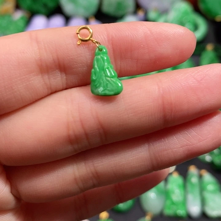 颈饰未镶嵌翡翠吊坠