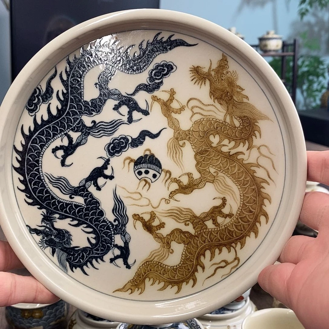 盖碗当****当景德镇手工手绘茶具