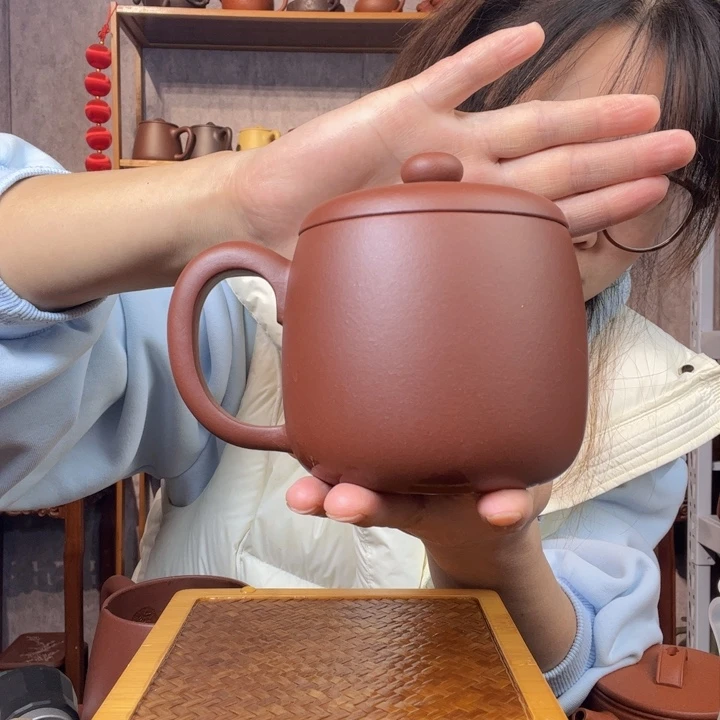 茶杯紫砂原矿紫砂杯