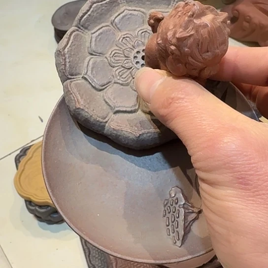 T***D紫砂茶宠雕塑瑕疵瑕疵茶宠