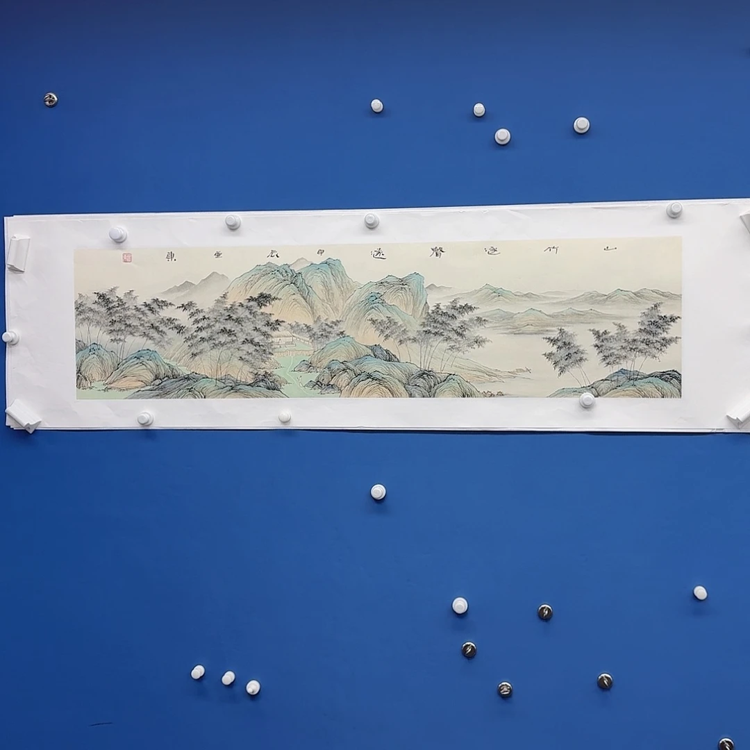 国画多次参加国内外书画