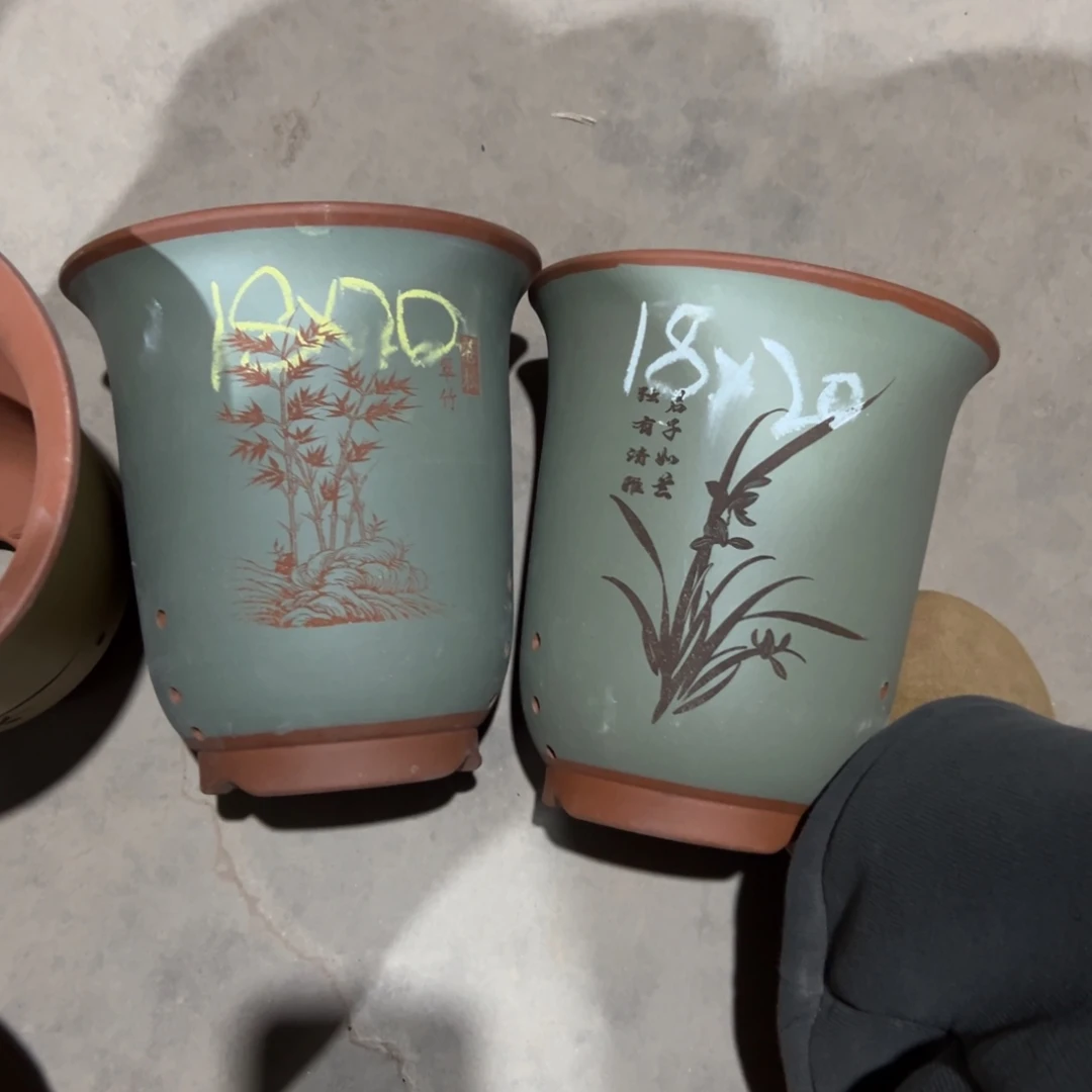 宜兴川阁紫砂花盆