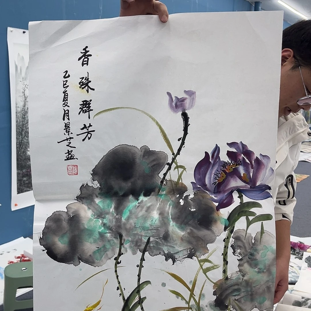 国画纯手绘作品欣赏