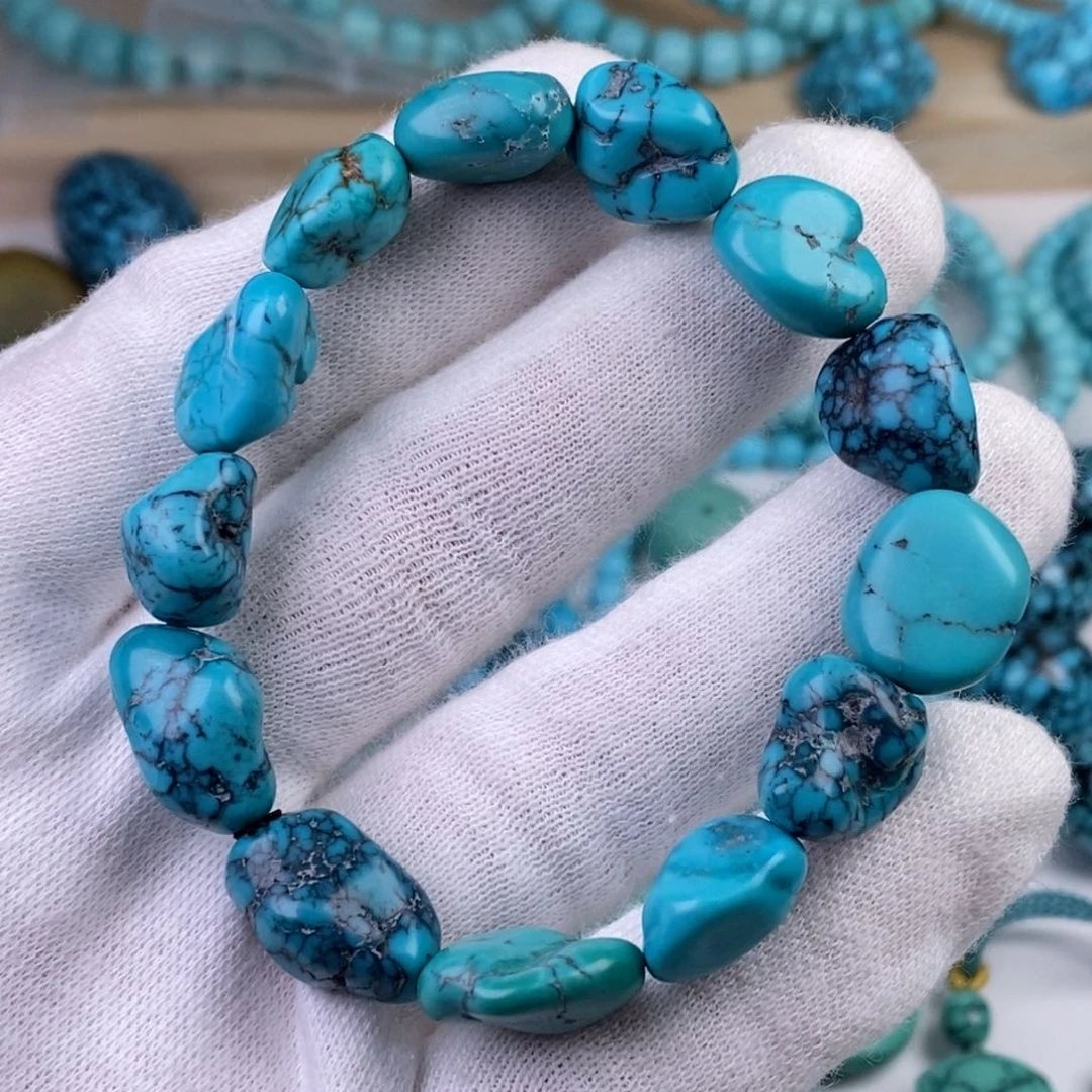 绿松石珠宝半成品未镶嵌