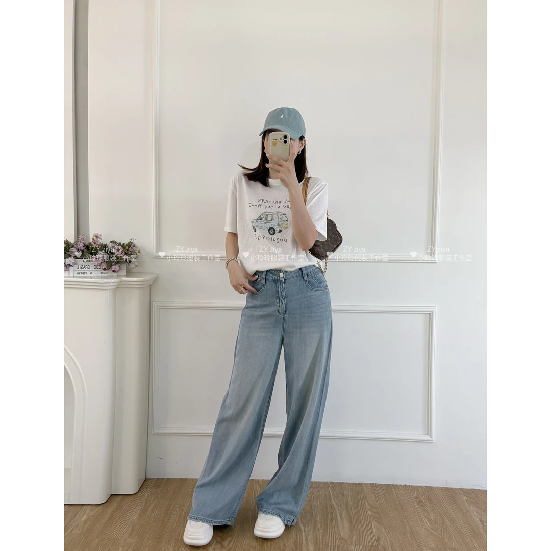 高品质汽车字母T恤25254