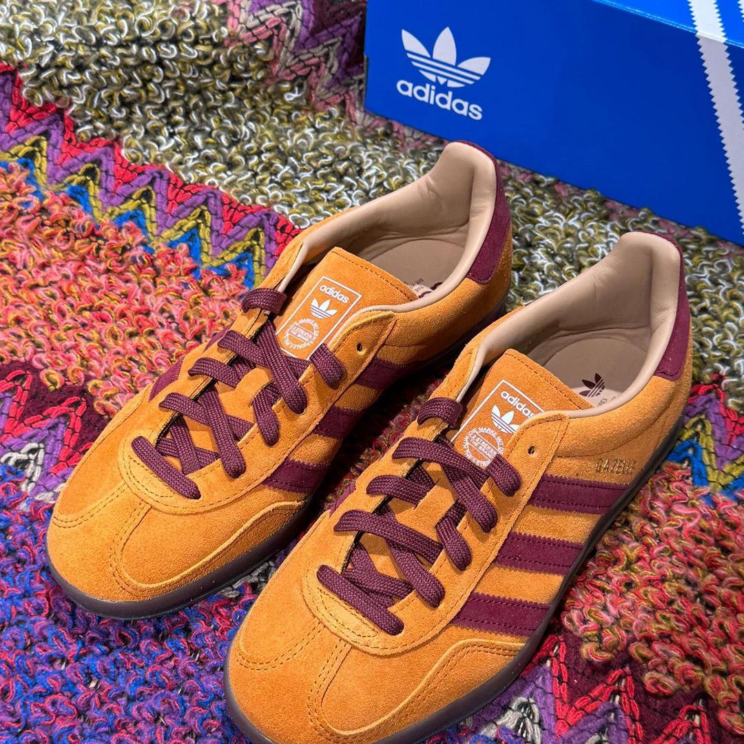 Adidas三叶草GZAELLE 经典板鞋徳训鞋T头鞋JH5411