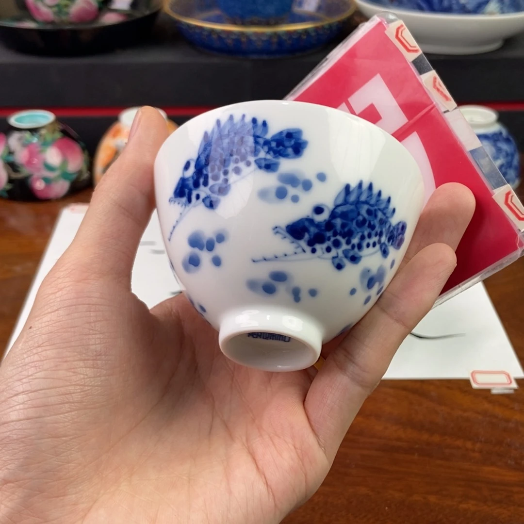 杯景德镇手绘陶瓷艺术