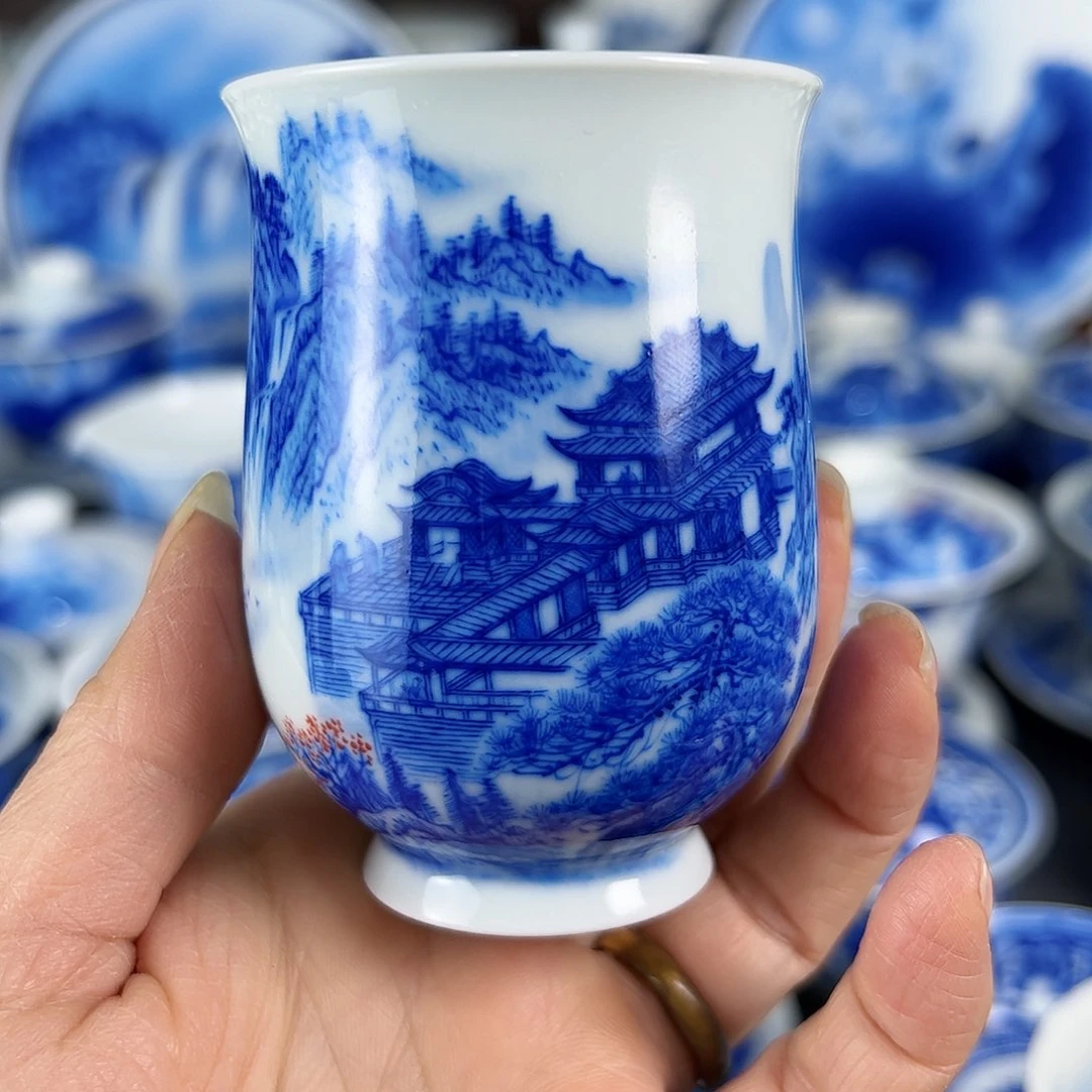 景德镇陶瓷窑烧主人杯