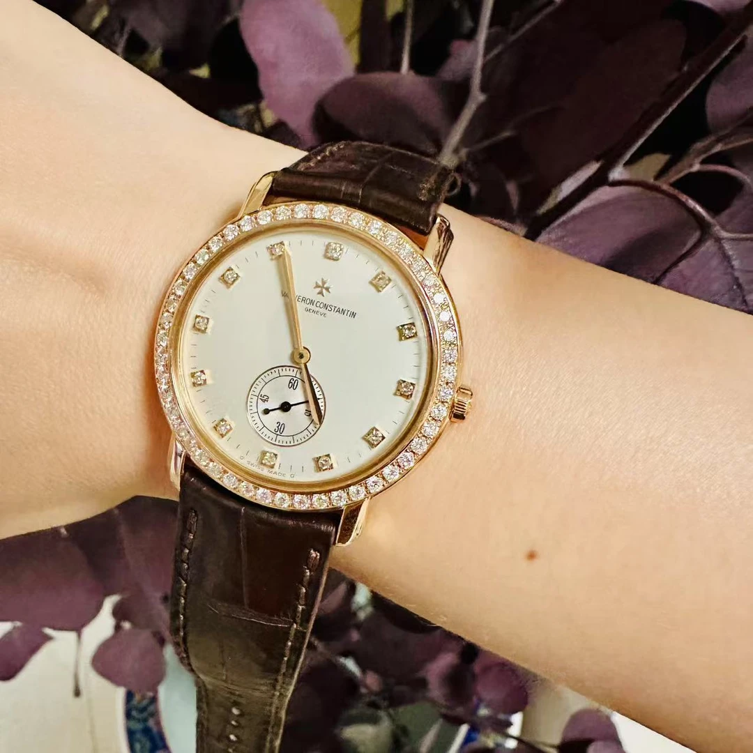 95新 Vacheron Constantin/江诗丹顿 手动,37mm,玫瑰金250616005