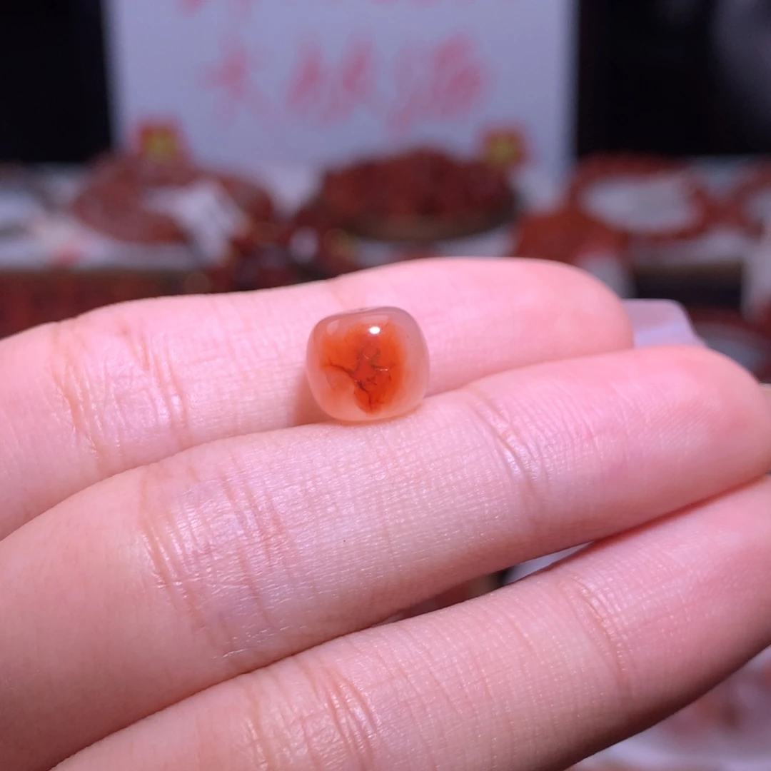 一***秋南红玛瑙未镶嵌珠宝半成品老型5