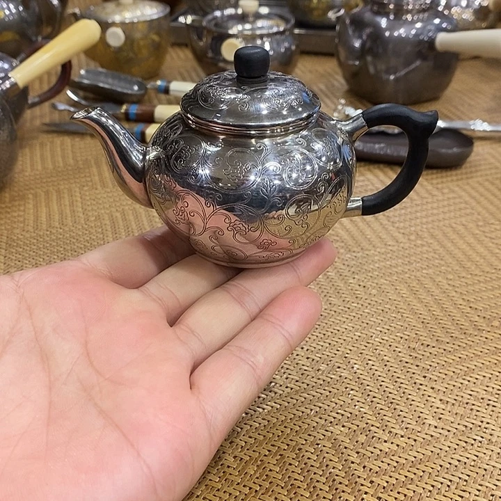 东***平纯银银壶纯银银壶