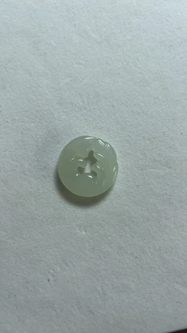 和田玉晴水狐狸百搭吊坠