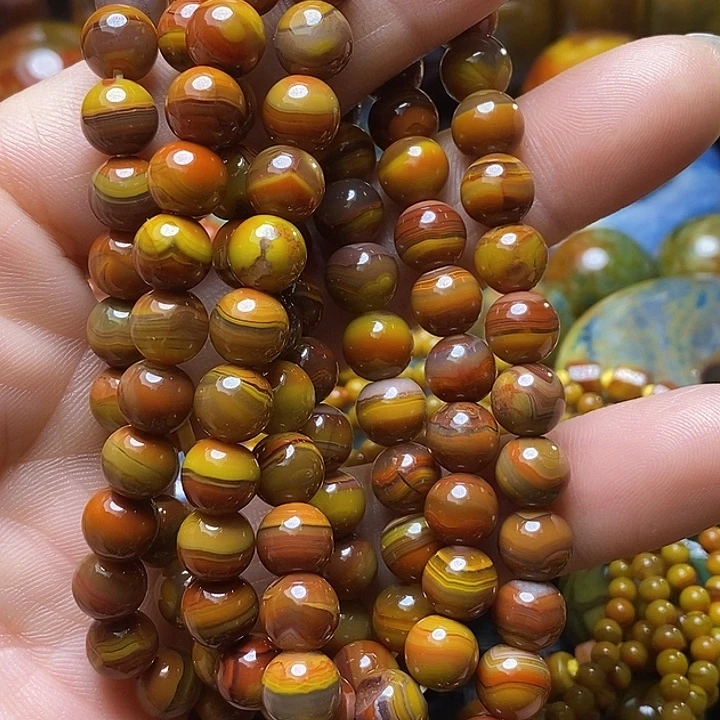 刚***子玛瑙/玉髓未镶嵌颈饰