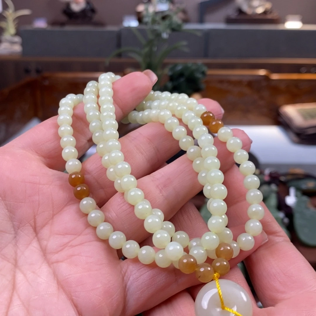 和田玉挂件未镶嵌独***A