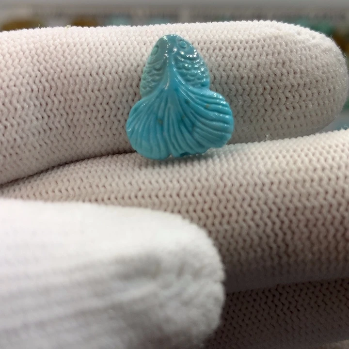 绿松石未镶嵌珠宝半成品