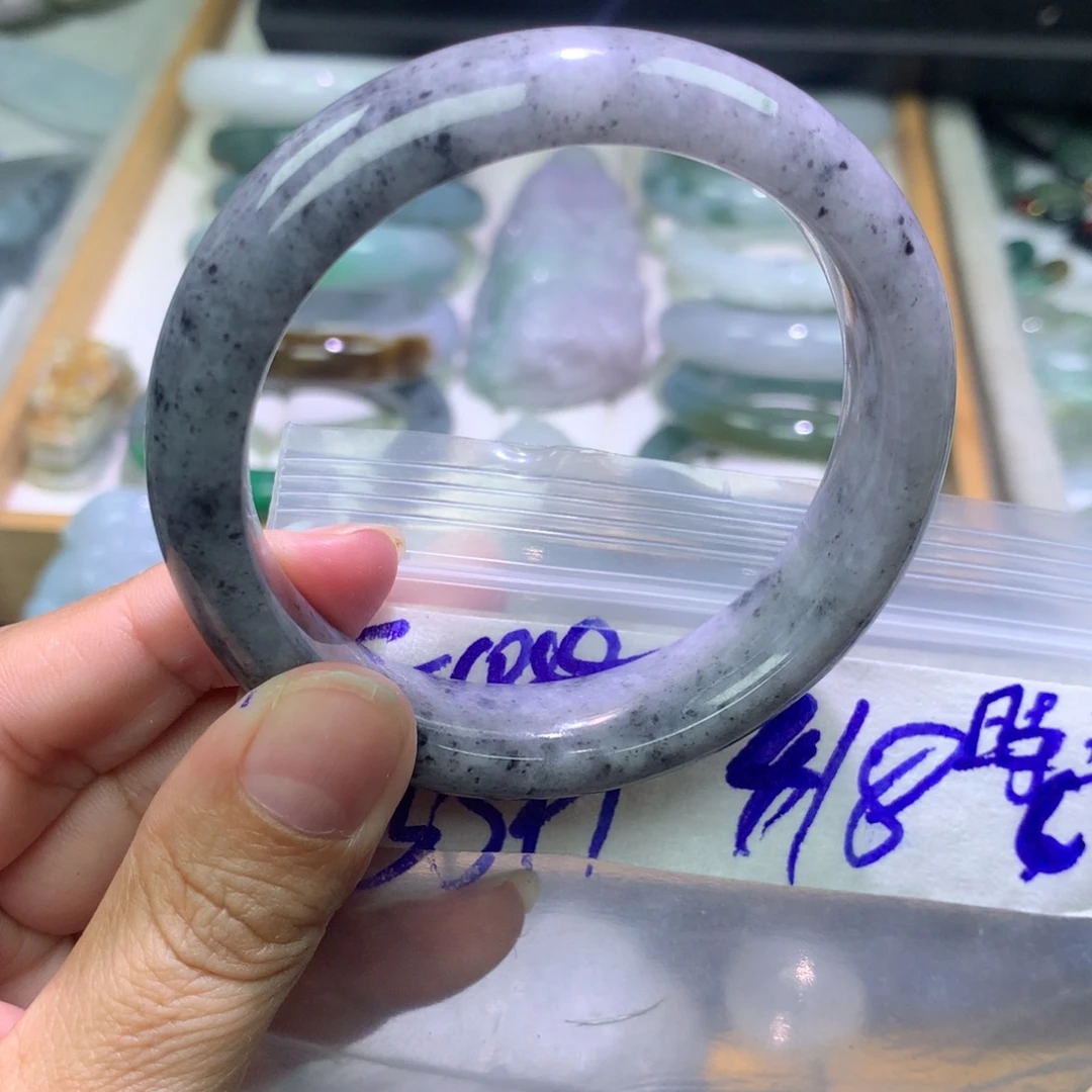 未镶嵌定制翡翠手镯55