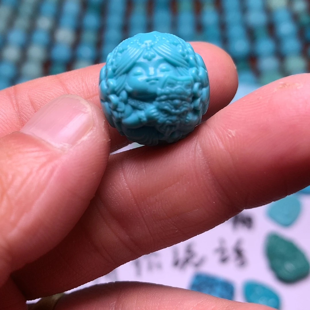 绿松石珠宝奇石未镶嵌