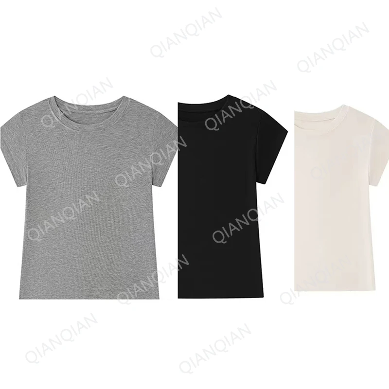 兰精天丝莱赛尔醋酸短袖t恤美利奴羊毛软糯舒适上衣 2025夏季新品