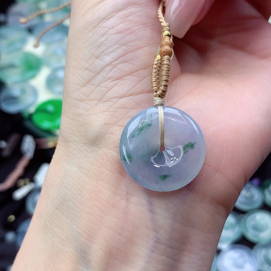 颈饰未镶嵌翡翠编号5尺寸20.8/4.4