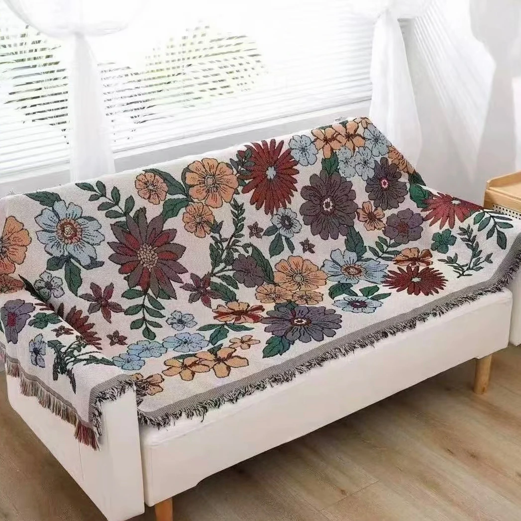 新疆包邮沙发巾盖布浴巾可以用