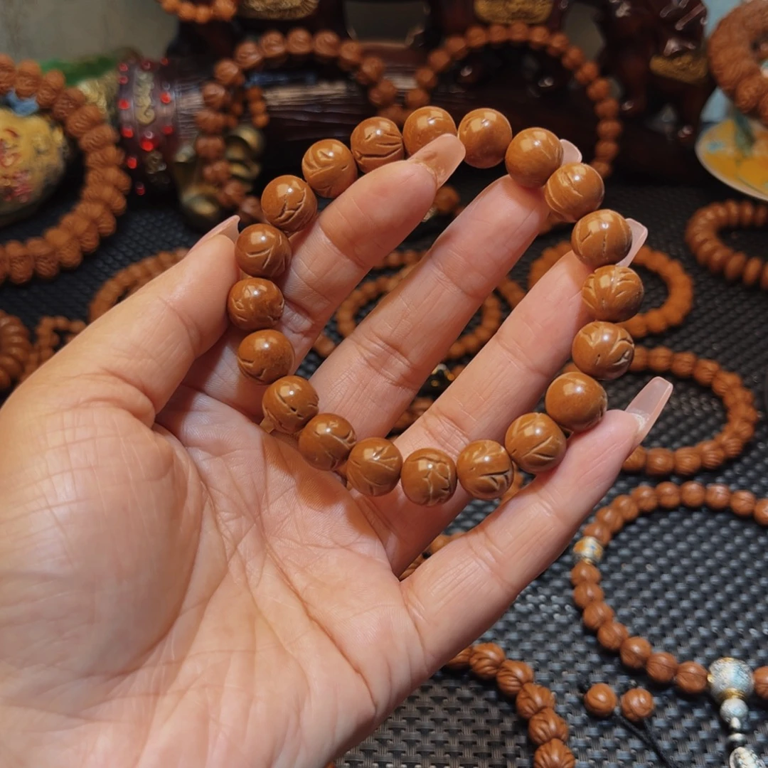 手串桃核12精品光珠