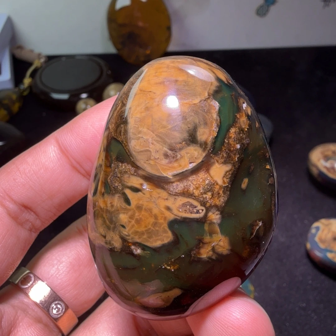 阿***0琥珀未镶嵌裸石，，，