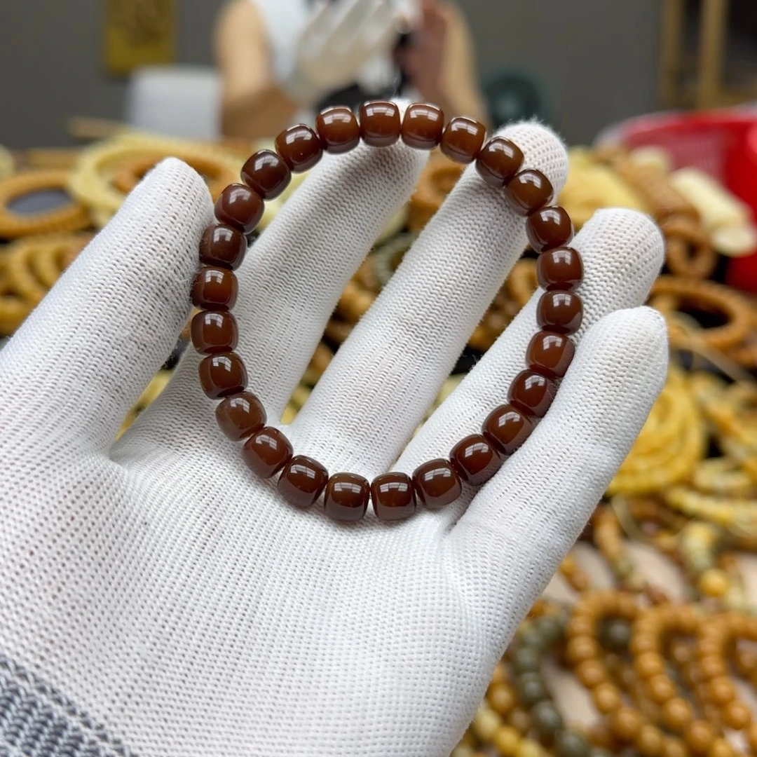 手串菩提根/象牙果8.9 5年 鬼工 青衣