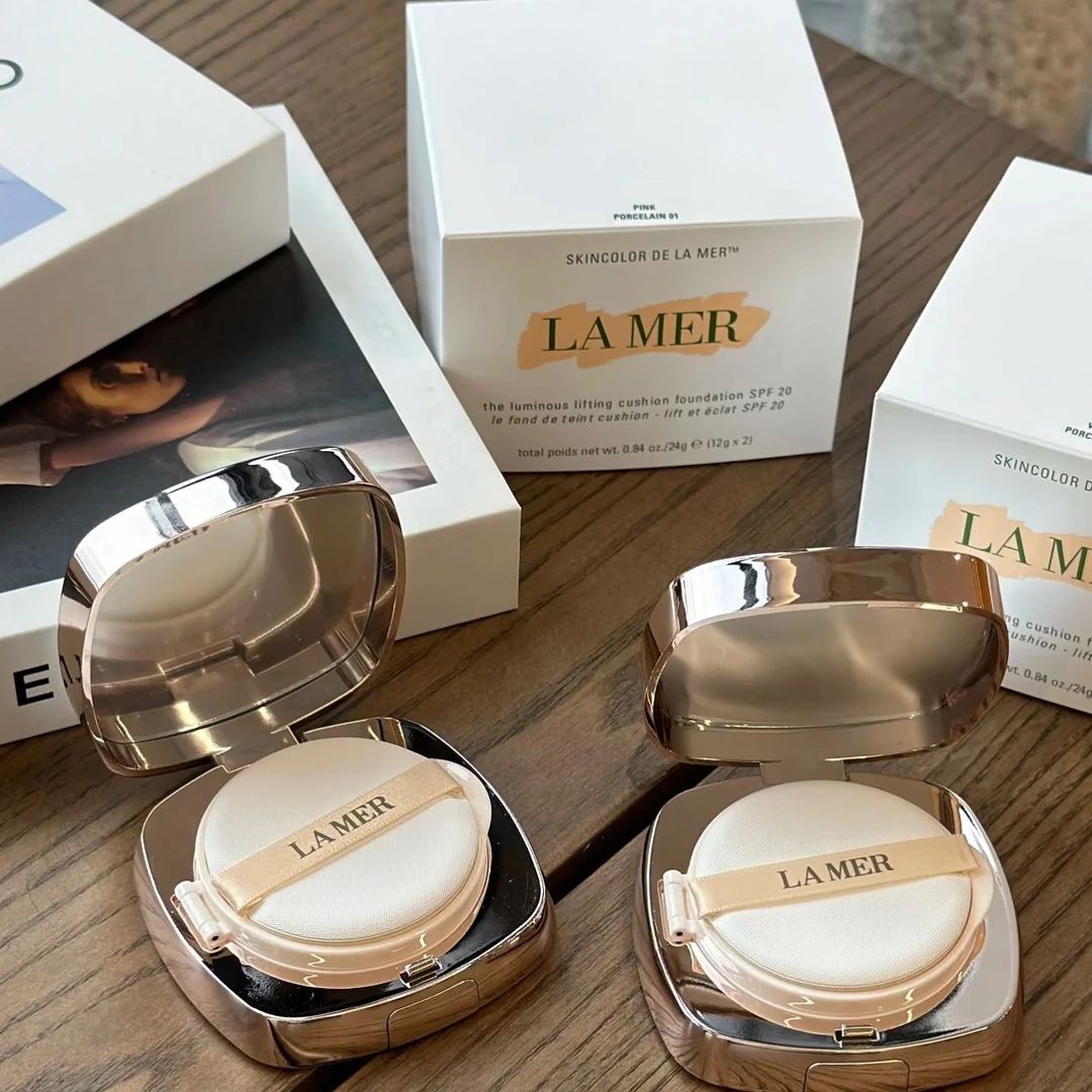 （庆庆）轻盈养肤精华bb霜气垫12g×2保湿遮瑕持久带替换芯