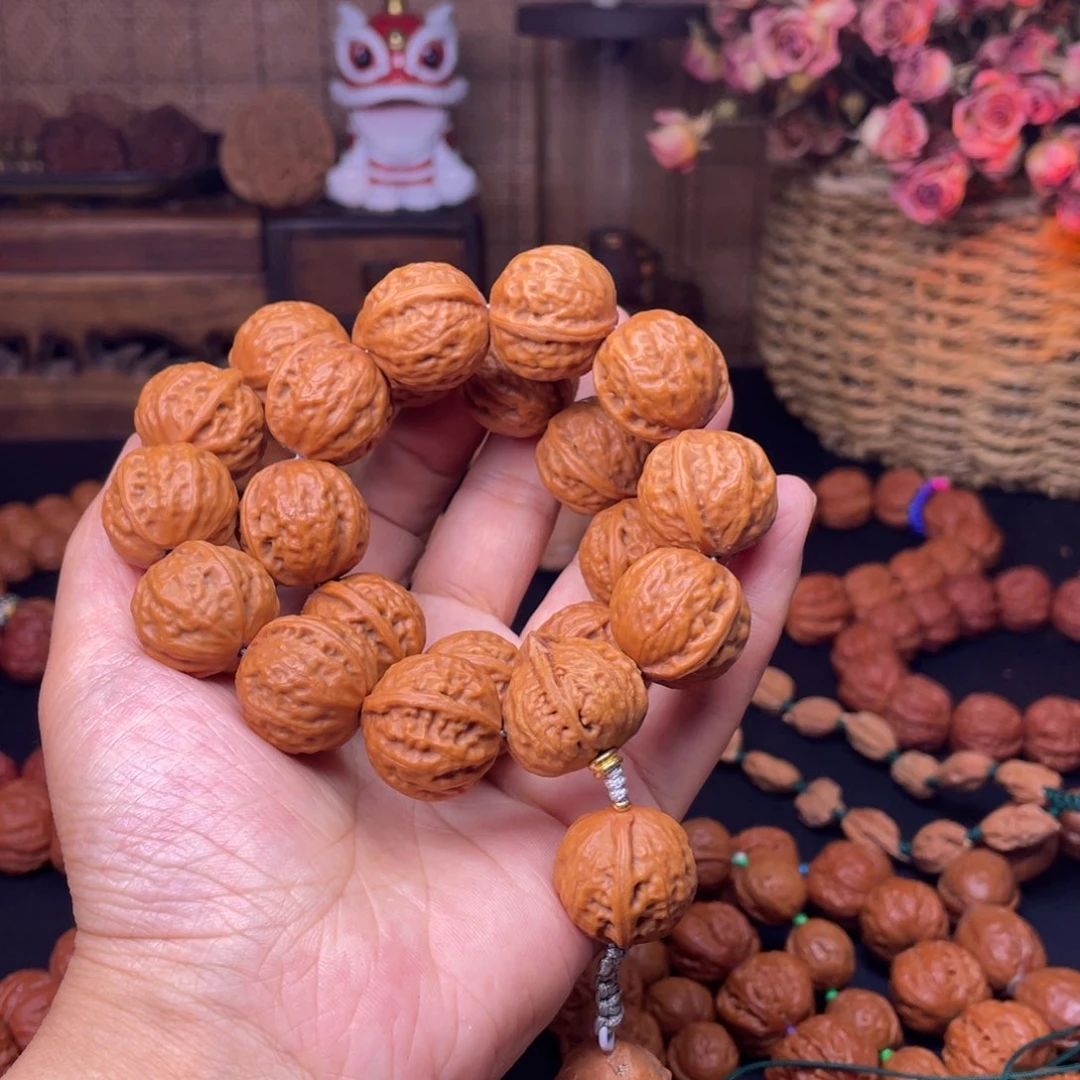 天***回文玩核桃手串秋子