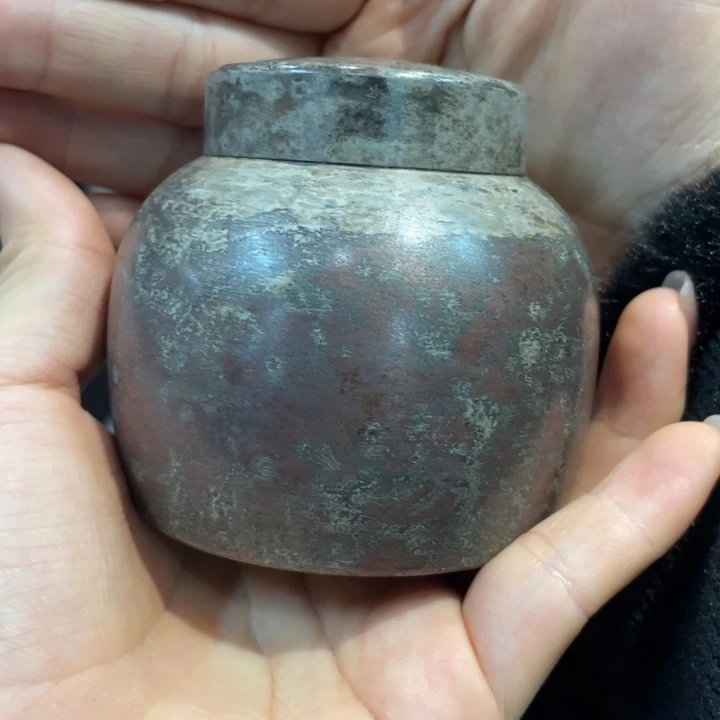 锡茶叶罐茶道具摆件