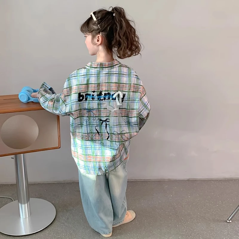 春季新款潮牌韩版洋气网红款儿童时尚CS9439  儿童衬衫