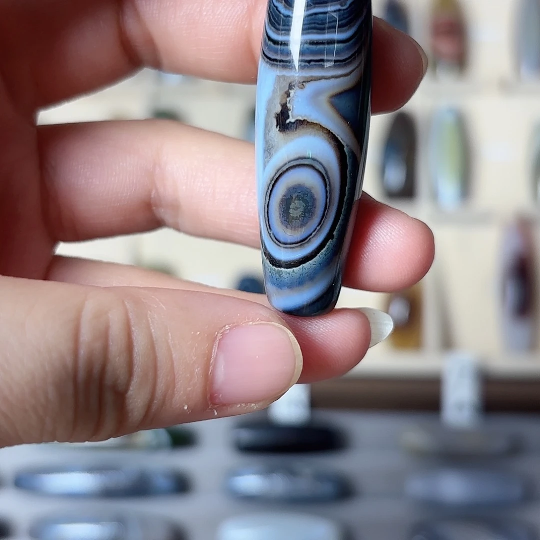 随***忆玛瑙/玉髓合金天然缠丝玛瑙