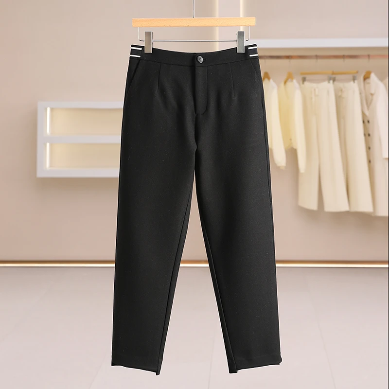 F7861-【M】通勤日常修身显瘦百搭小脚休闲裤#XMF58K020