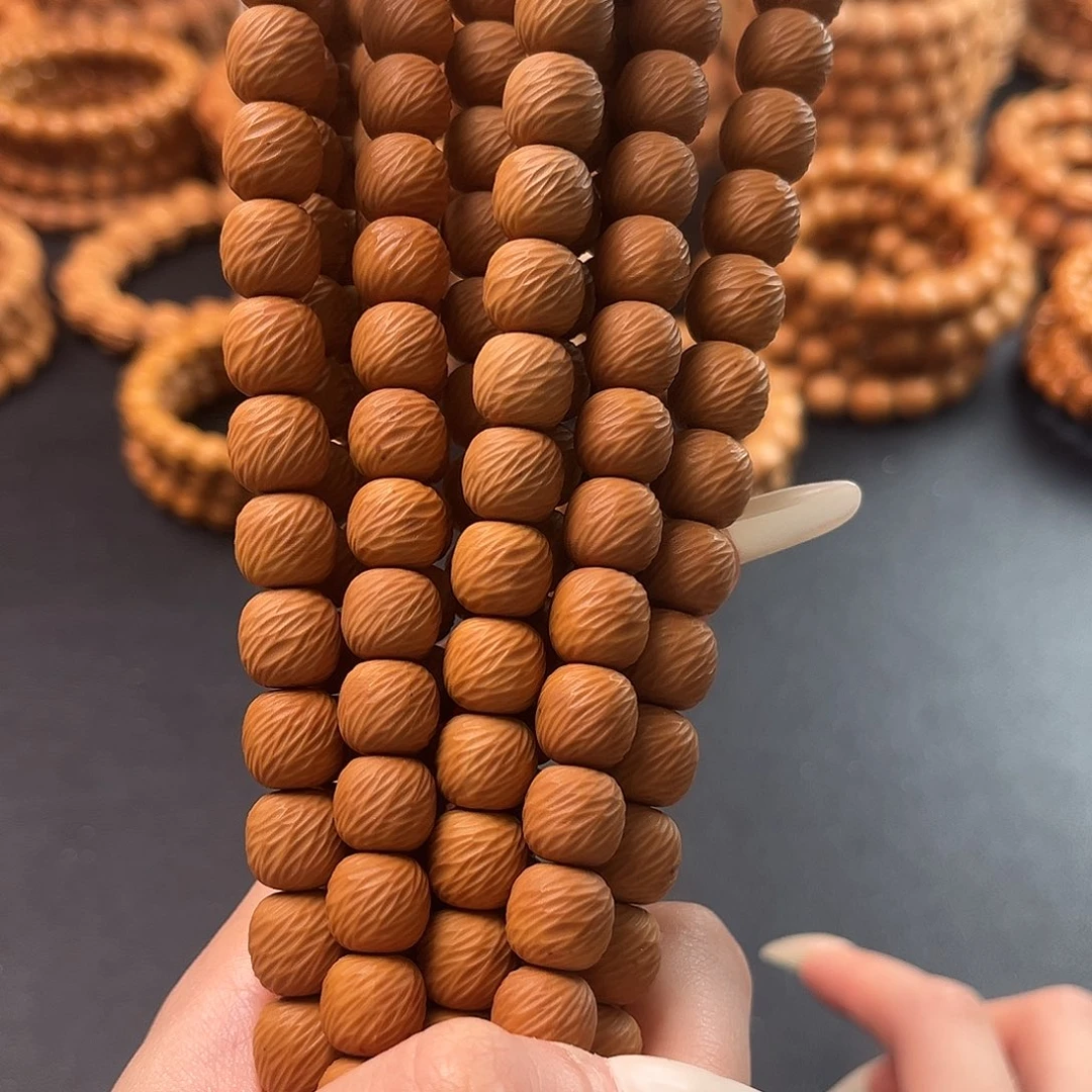 猴头核桃手串反油油点云锦