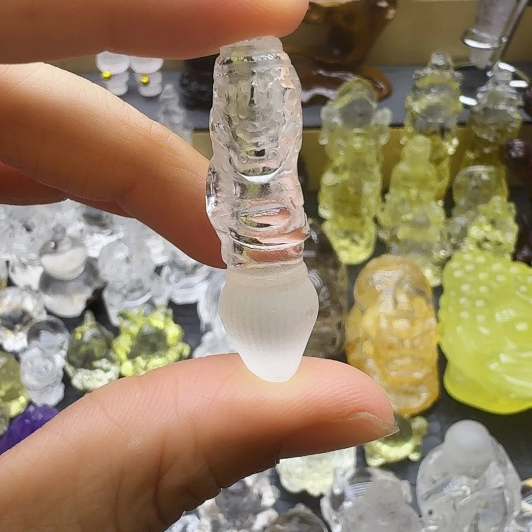水晶珠宝半成品未镶嵌文昌笔