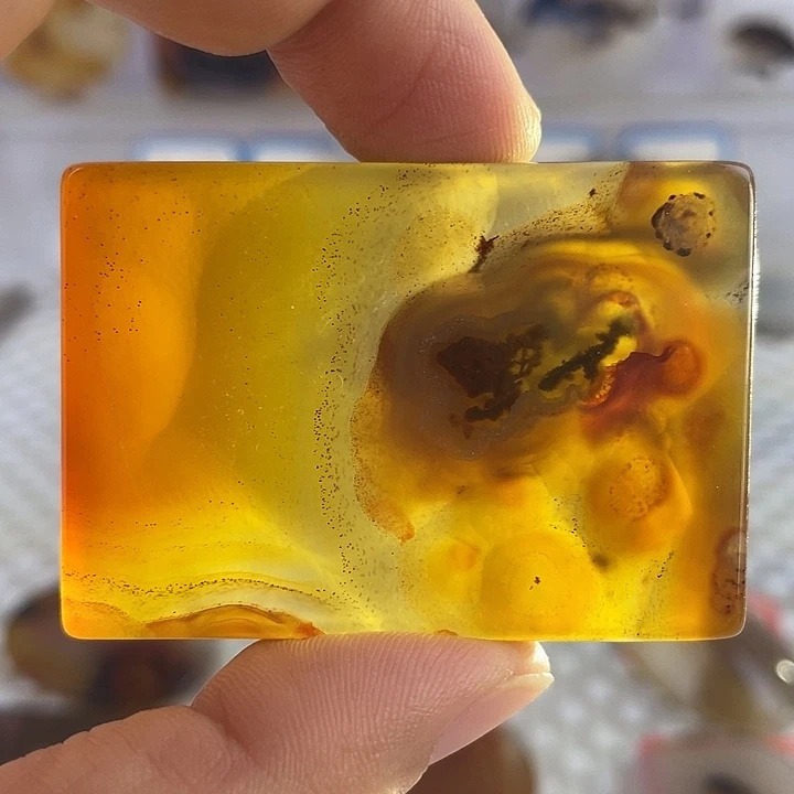 玛瑙/玉髓合金颈饰