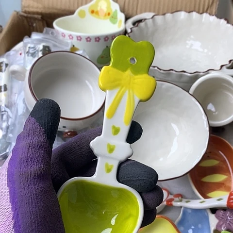 盘陶瓷制品满25拼单发货默认微瑕