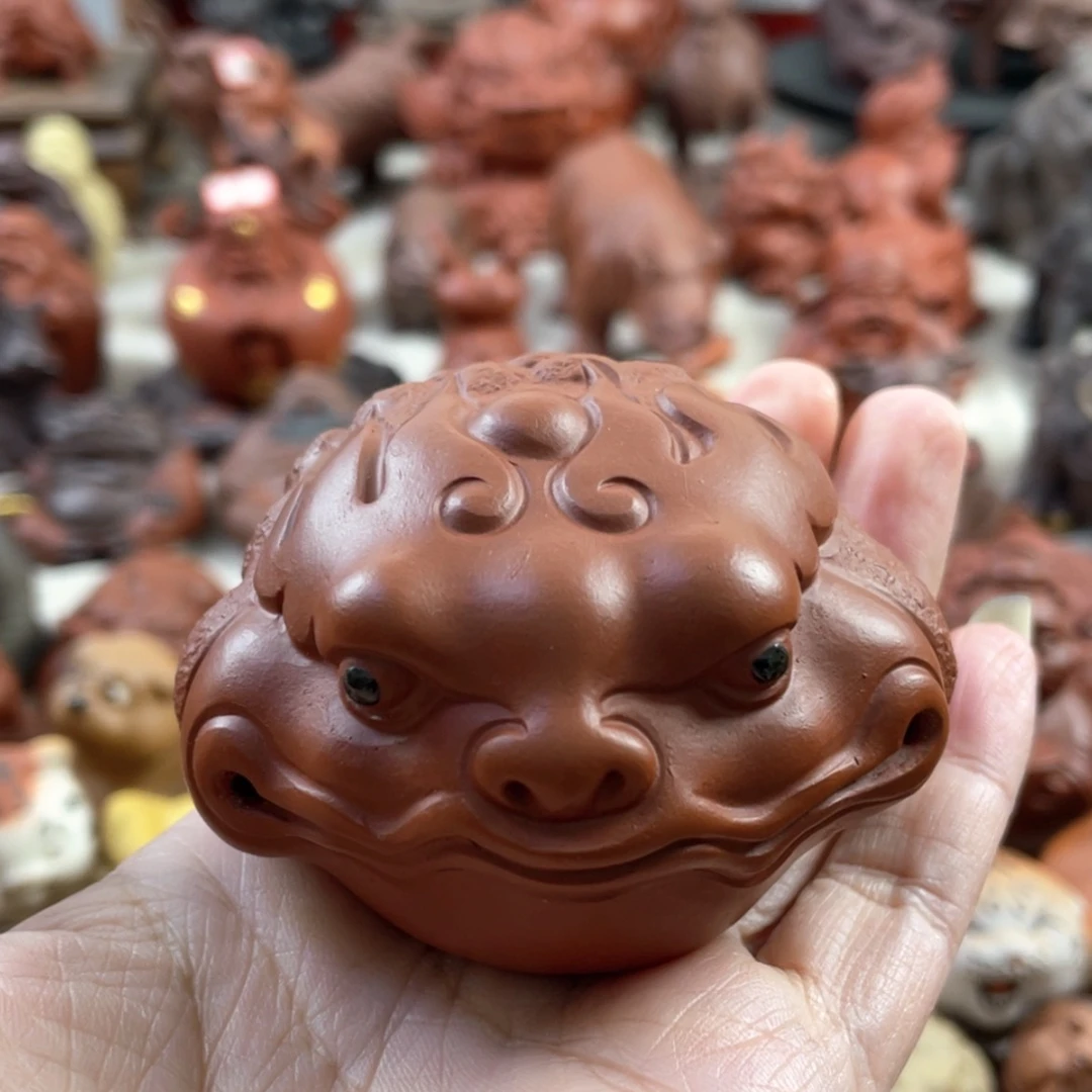 【闪购商品】紫砂茶宠紫砂金蟾