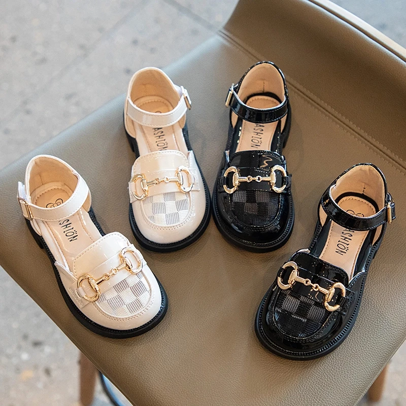 ABC女童童鞋凉鞋包头夏季2025新款软底公主鞋防滑时尚女孩凉鞋