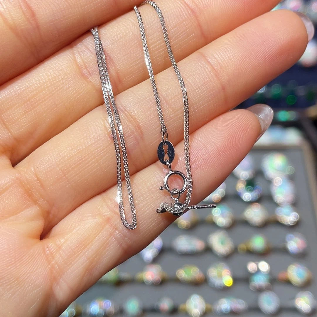 ****罐欧泊银S925镶嵌戒指