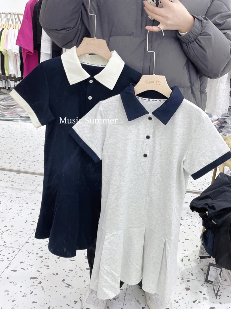 【郭郭童品】木➕Polo裙子11362