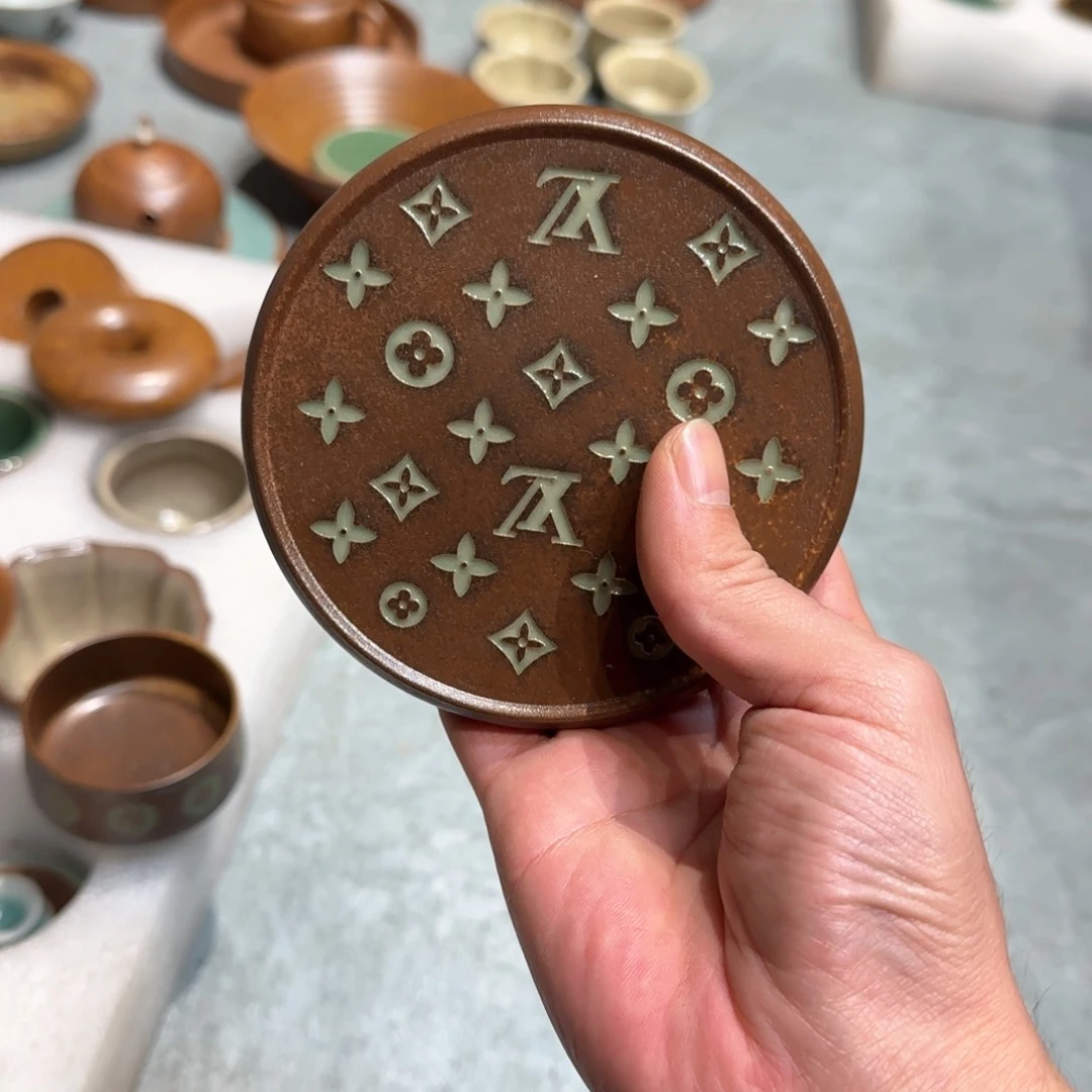 小金茶具青瓷茶器