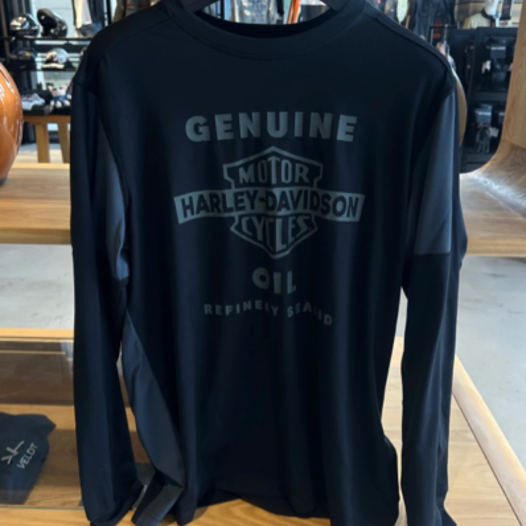 哈雷长袖速干T恤96122-25