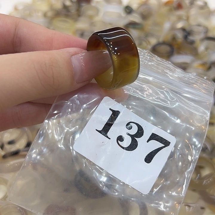 合金戒指玛瑙/玉髓137港21